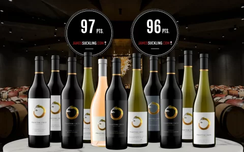 Phantom Creek Estates wines rated by James Suckling in the 2026 Okanagan Valley report