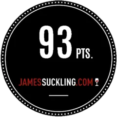 2025 Estate Organic Rosé — James Suckling 93 points